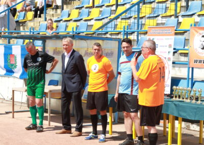 A napsütéses Grosics Gyula labdarúgó emléktorna a Grosics Alapítvány szervezésében