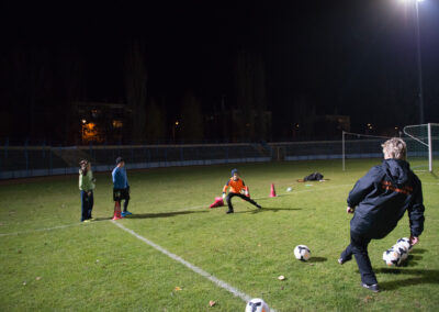 Grosics kapusiskola labdarúgó edzésén készült képek